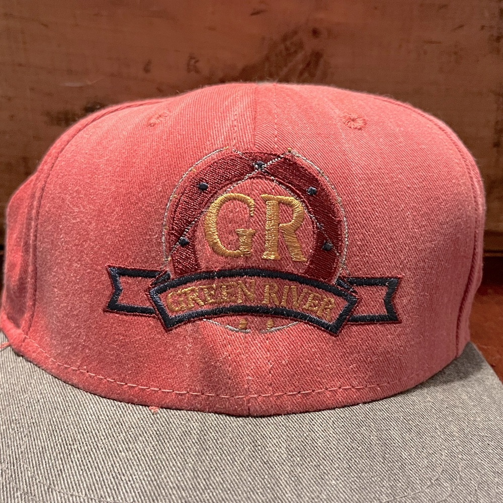 Vintage Green River Fishing Cap